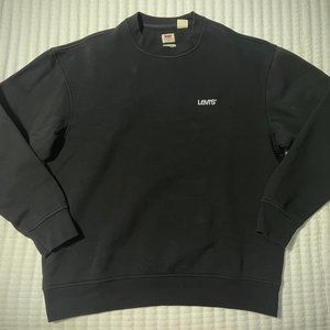 Levi's Black Crewneck Relaxed Fit